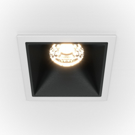 Встраиваемый светильник Downlight DL043-01-10W3K-SQ-WB Maytoni Alfa