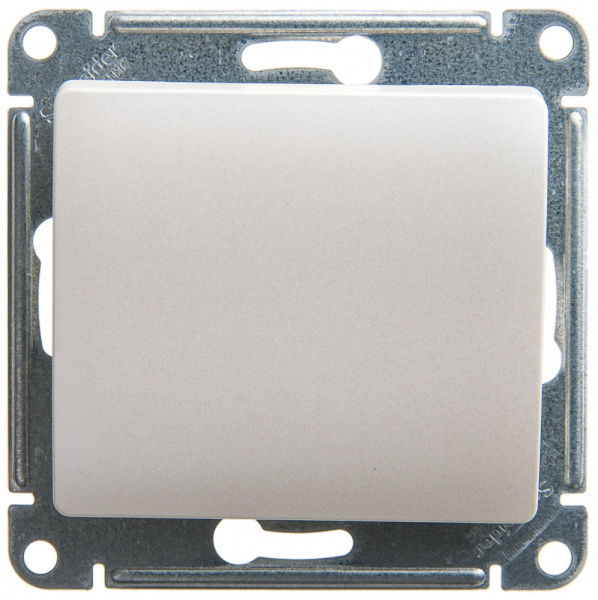 SE Glossa Перламутр Кнопка нажимная сх.1, 10AX