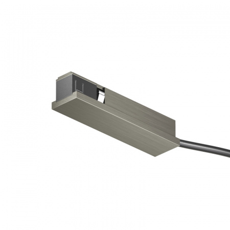 TR5721-DN Подвод питания универсальный (середина/торец) для трека SHINE BASE, 48V DC, IP20, темный никель, алюминий