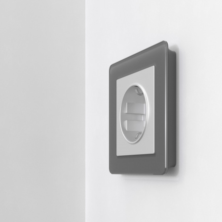 Рамка из акрила на 1 пост Acrylic графит W0012704