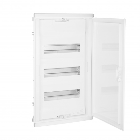 Legrand Nedbox Шкаф встраиваемый 36+6М белая дверь