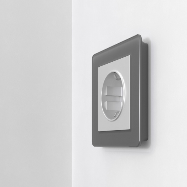 Рамка из акрила на 1 пост Acrylic графит W0012704