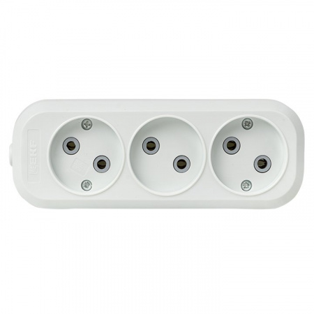 EKF PROxima Колодка 3 гн. 10А 2,2кВт б/з Эксперт