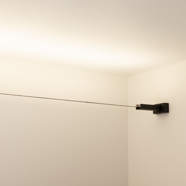 Светодиодная лента-трос Arlight 9,6W/m 120LED/m 3528SMD теплый белый 10M 034173