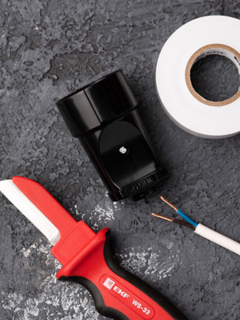 EKF PROxima Гнездо штепсельное б/з черн. 10А 250В