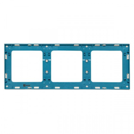 EKF PROxima Стокгольм Белый Линия синяя Рамка 3-ая