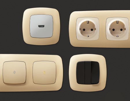 Рамка OMEGA Ecta (Шампань) 1-ая OF140601