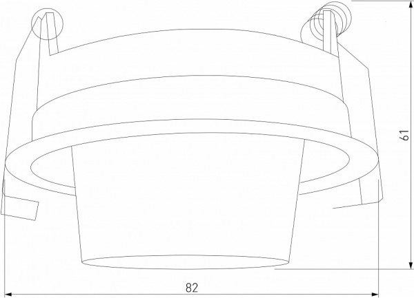 Встраиваемый светильник Conner a063992 Elektrostandard Conner a063992