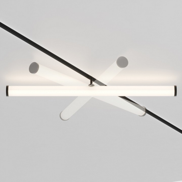 Трековый светильник Magnetic track system TR086-4-25W-DS-B Maytoni Larc