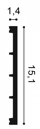 DX168-2300 молдинг