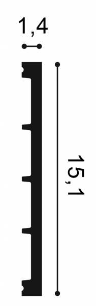 DX168-2300 молдинг