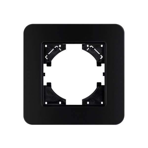 Arlight Рамка стеклянная FRM-OMALI-GS-1-BK (-)