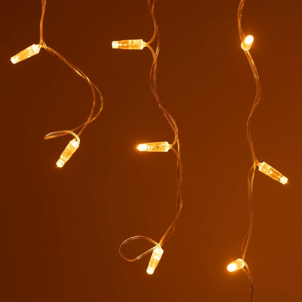 Arlight Светодиодная гирлянда ARD-EDGE-CLASSIC-2400x600-CLEAR-88LED-STD Yellow (230V, 6W) (Ardecoled, IP65)