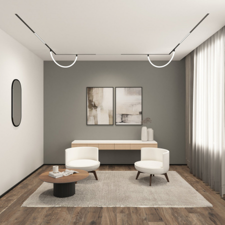 DK8005-BK Линейный светильник SMART LINEAR 27W DIM 3000K-6000K черный