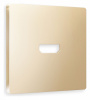 Лицевая панель ALFA (Шампань) для HDMI розетки QUANT AP6140