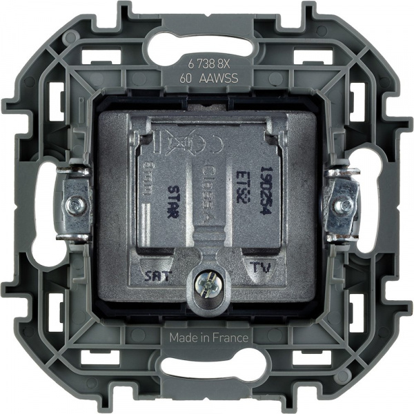 Legrand INSPIRIA Слоновая кость Розетка TV/SAT "звезда"
