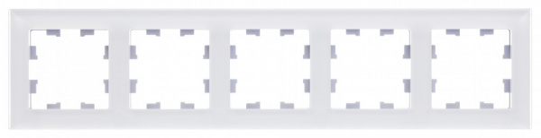 SE AtlasDesign Nature Матовое стекло Белый Рамка 5-ая, универсальная