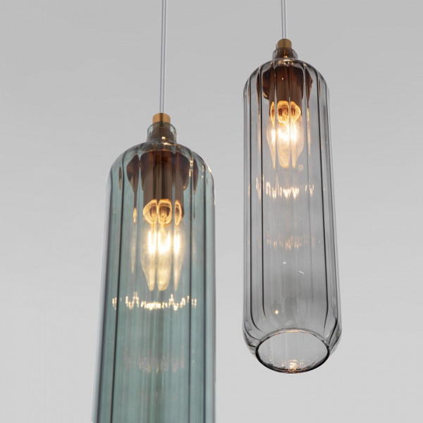 Подвесной светильник 50252/3 латунь Eurosvet Siesta