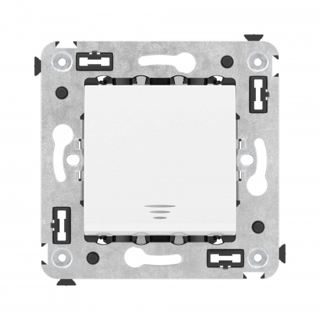 DKC Avanti Белое облако Кнопка одноклавишная