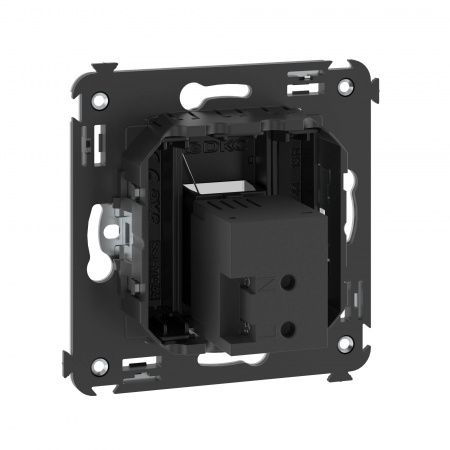 DKC Avanti Черный матовый Розетка одинарная тип А-А USB 3.0