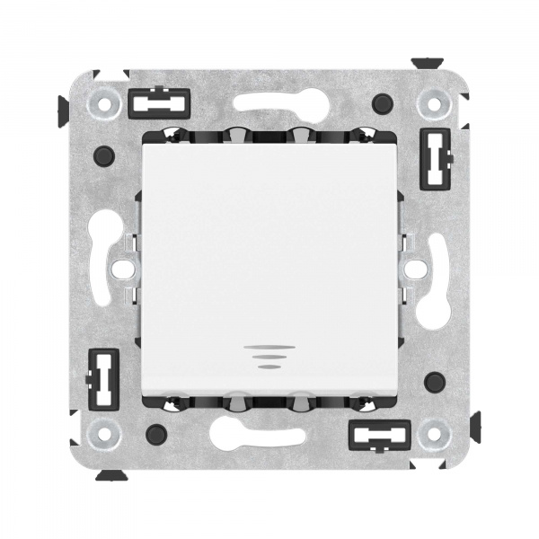 DKC Avanti Белое облако Кнопка одноклавишная