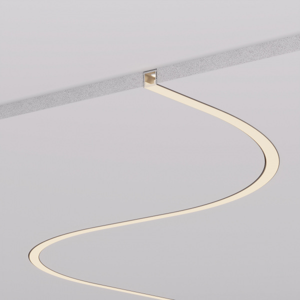 Arlight Профиль FANTOM-BENT-W12-SIDE-2000 ANOD (Алюминий)