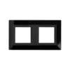 DKC Avanti Черный Металл Рамка 4 модуля