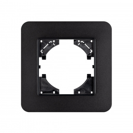 Arlight Рамка алюминиевая FRM-AKIRY-SFAL-1-BK (-)