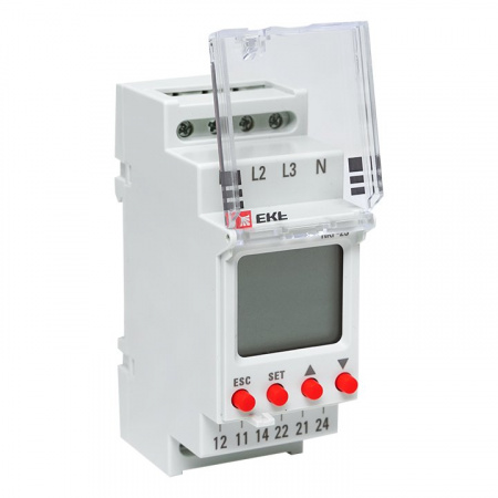 EKF PROxima Реле контроля фаз с LCD дисплеем (с нейтралью) RKF-2S