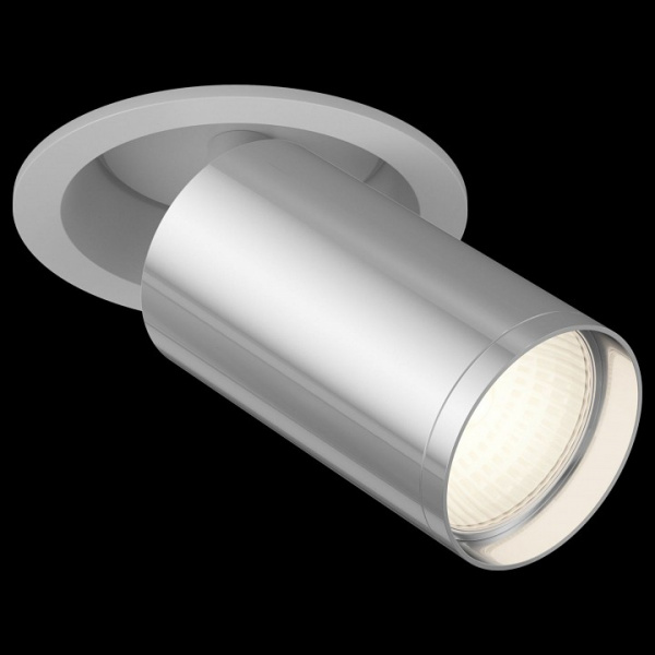 Встраиваемый светильник (Набор) C048CL-1WCH(C048CL-01W(1шт.), TRA020-01CH(1шт.)) Maytoni Focus S