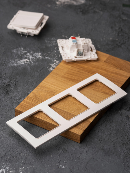 EKF PROxima Стокгольм Белый Рамка 3-ая