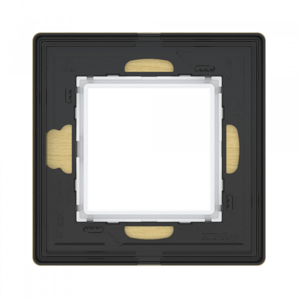 DKC Avanti Беленый дуб Дерево Рамка 2 модуля