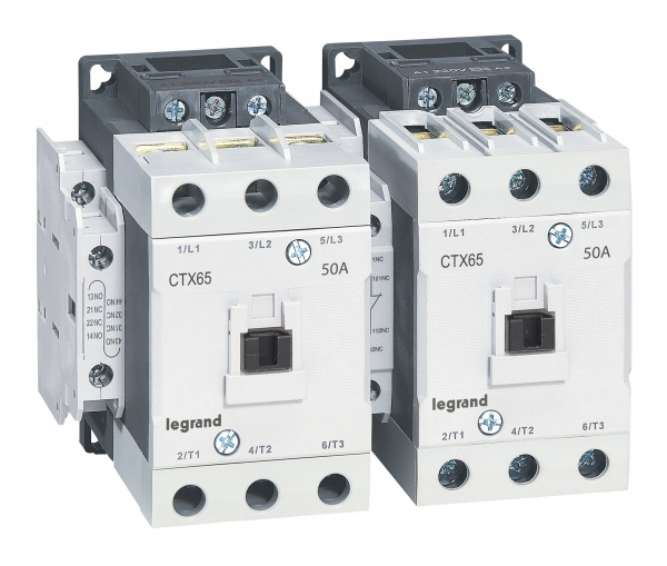 Legrand Контактор CTX3 65 3P 50A 2но2нз ~230В