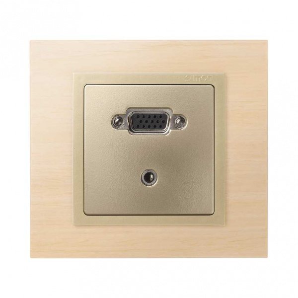 Simon 82 Detail Шампань Накладка для 7500091-039