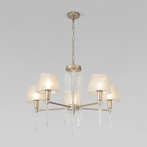 Подвесной светильник 60148/5 матовое золото Eurosvet Charuel