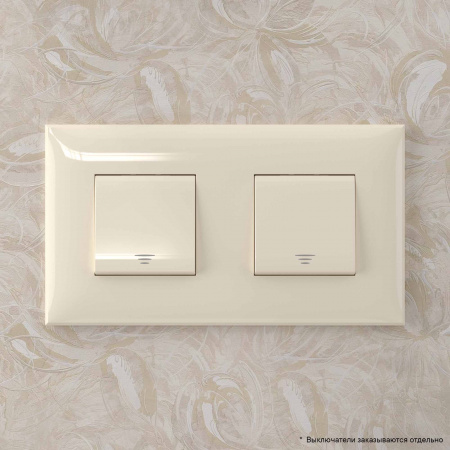 DKC Avanti Ванильная дымка Рамка 4 модуля