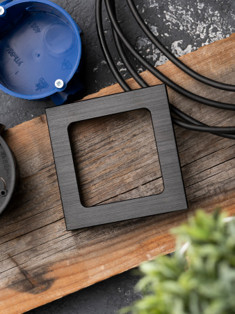 EKF PROxima Стокгольм Черный Металл Рамка 1-ая