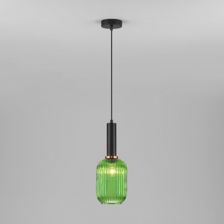 Подвесной светильник 50181/1 зеленый Eurosvet Bravo