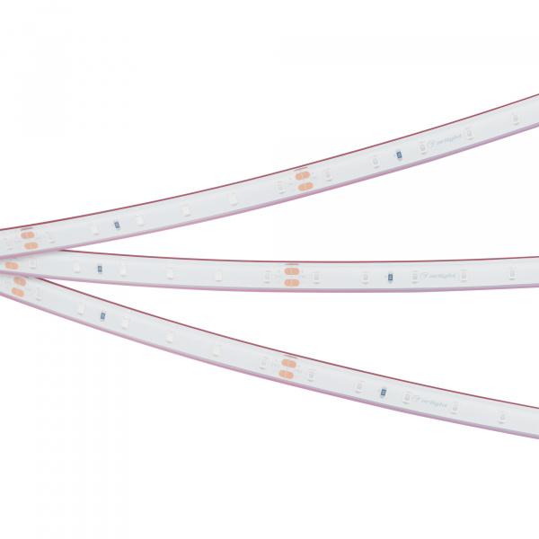 Arlight Лента герметичная RTW-PFS-A60-11mm 24V Green (4.8 W/m, IP68, 2835, 5m) (-)