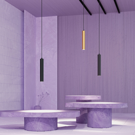 Трековый светодиодный светильник Arlight LGD-Pipe-Track-Hang-2TR-R50-9W Warm3000 037433