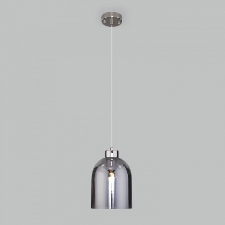 Подвесной светильник с плафоном 50119/1 никель Eurosvet Tandem