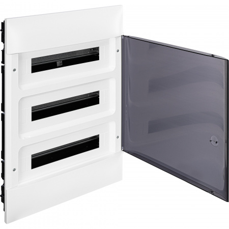 Legrand Practibox S Пластиковый щиток Встраиваемый 3X18 Дымчатая дверь