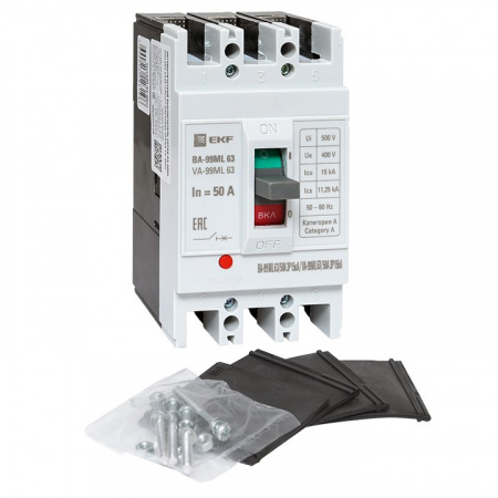 EKF Basic Автоматический выключатель ВА-99МL 63/ 50А 3P 15кА