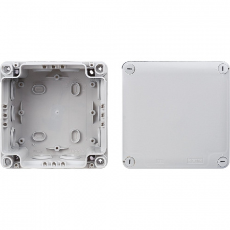 Legrand Plexo Серый Коробка распределительная, 10 выводов,IP55 130х130х74