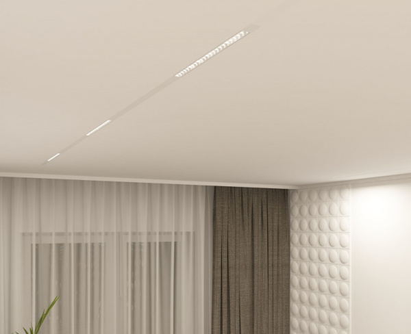 DK8002-WH Линейный светильник SMARTLENS 18W DIM 3000K-6000K белый