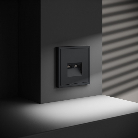 Розетка компьютерная встраиваемая VOLTUM S70 двойная RJ45+RJ45 кат.6, (графит)