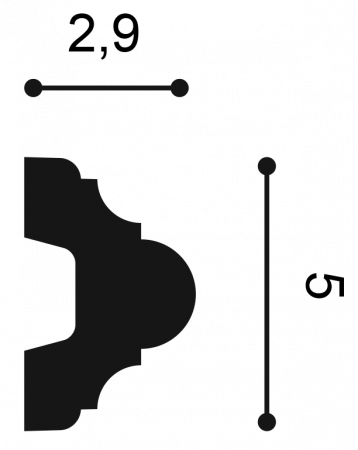 P4020F молдинг гибкий