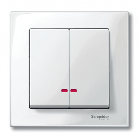 SE Merten SM M-Plan Бел глянец Рамка 1-ая