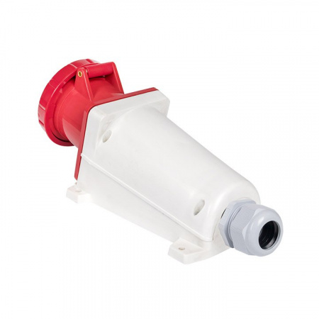 EKF PROxima Розетка стационарная наружная 135 3Р+РЕ+N 63А 380В IP67