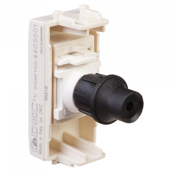 DKC Avanti Ванильная дымка ТВ розетка оконечная 1 модуль